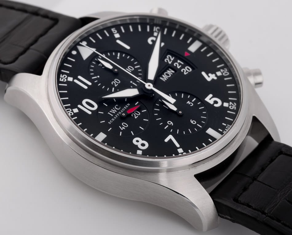 9' Side Shot of Pilot's Watch Chronograph