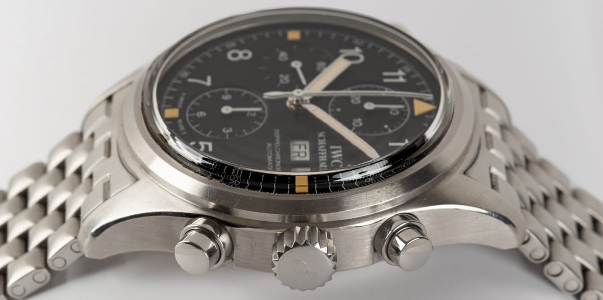 Crown Side Shot of Doppelchronograph