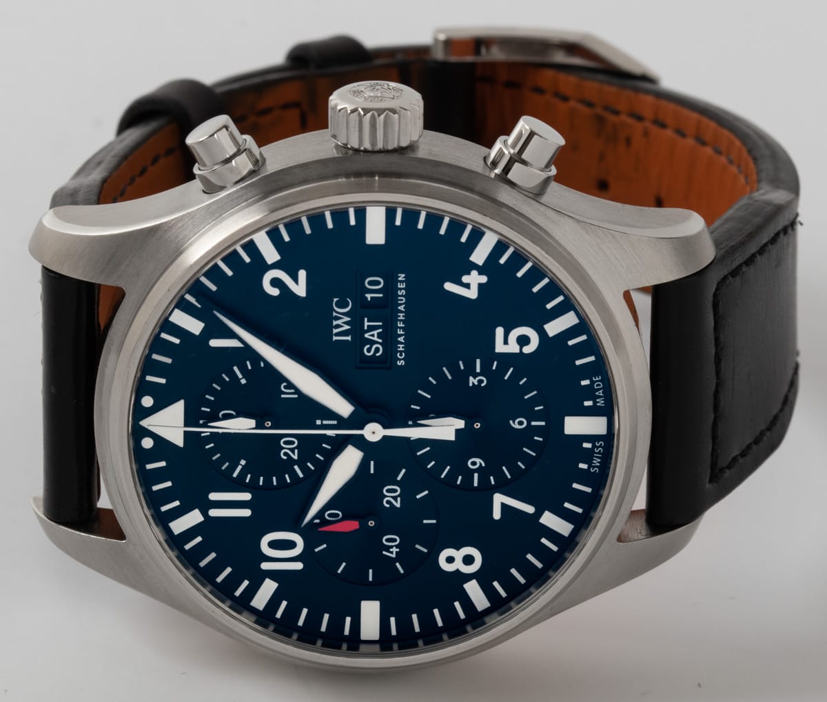 Front View of Pilot's Chronograph