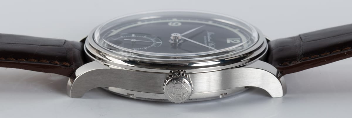 Crown Side Shot of Portugieser Hand-Wound 8-Days Edition '75th Anniversary'