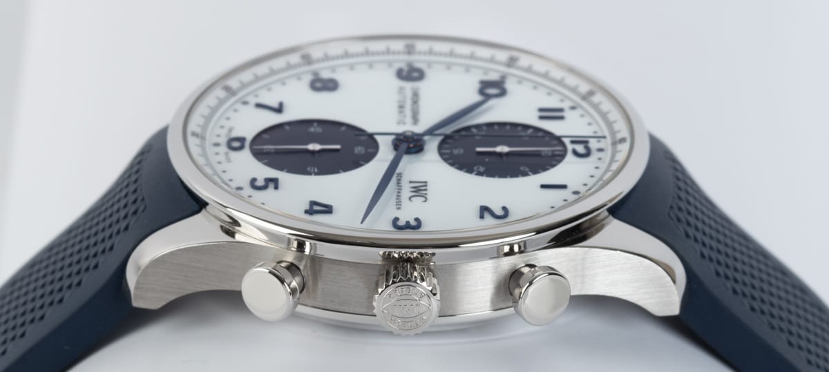 Crown Side Shot of Portugieser Chronograph