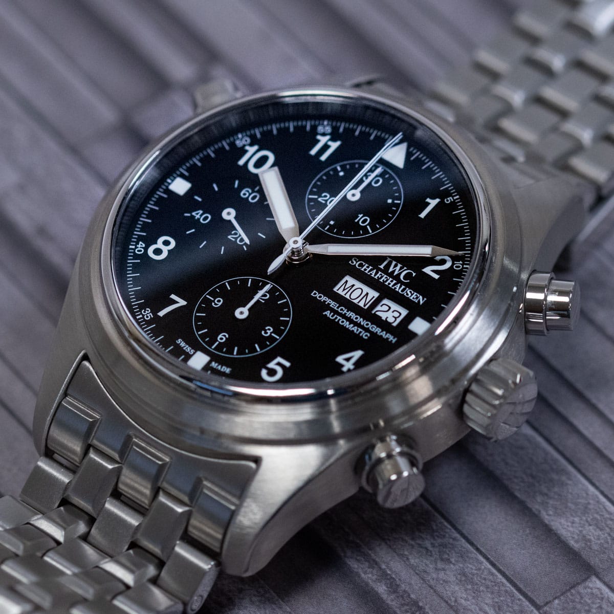 Stylied photo of  of Doppelchronograph