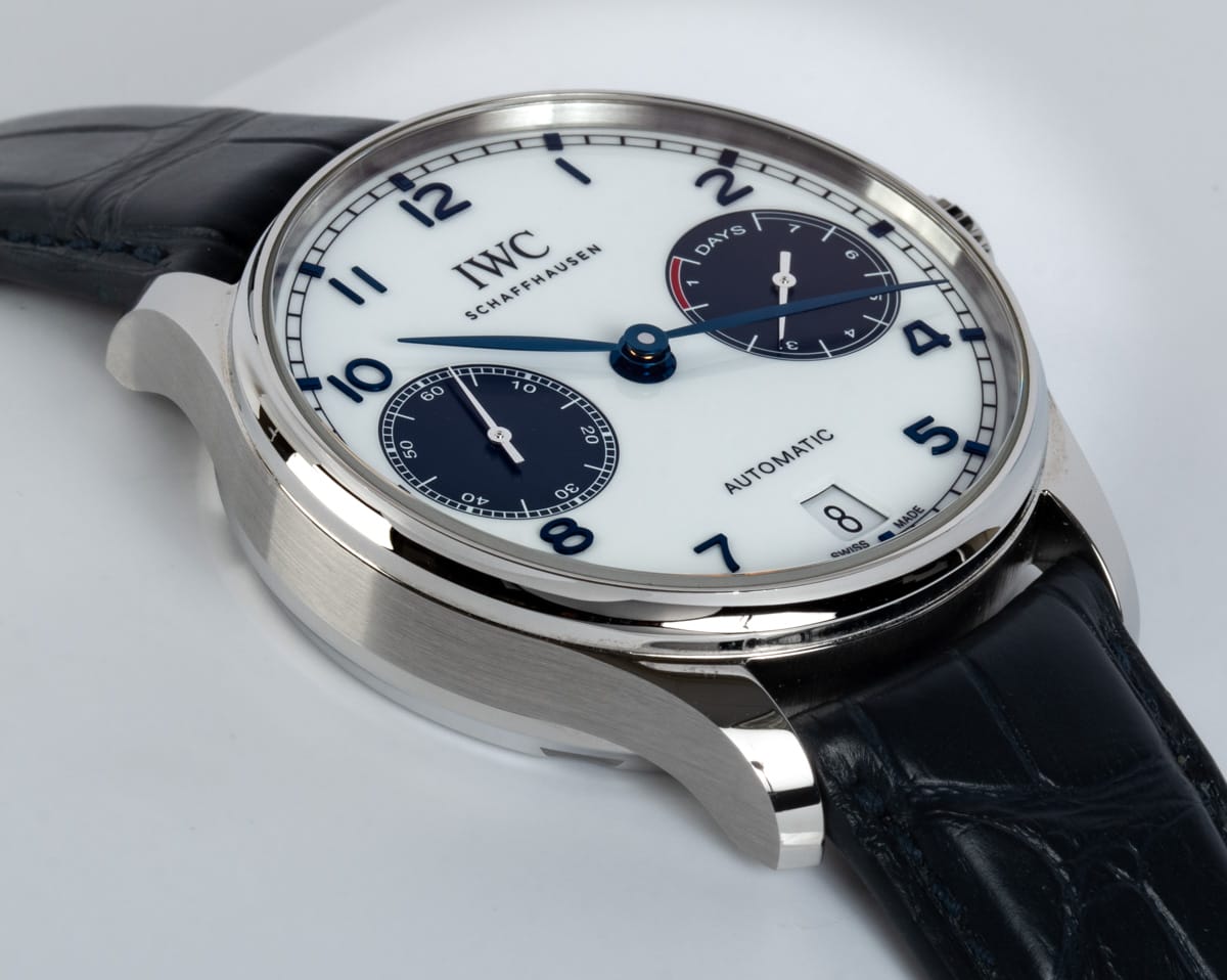 9' Side Shot of Portugieser Automatic 7-Day Power Reserve