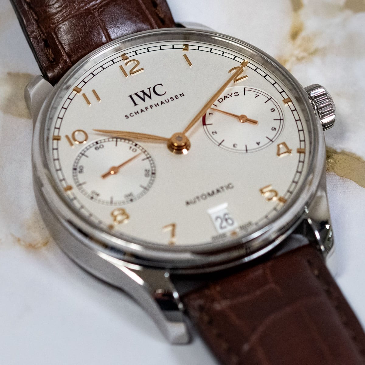 Extra Shot of Portugieser Automatic 7-Day Power Reserve