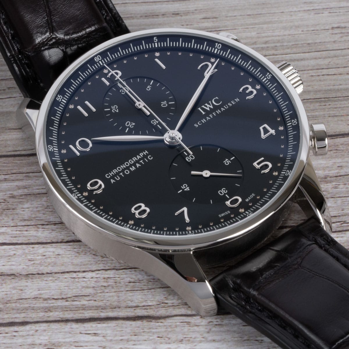 Stylied photo of  of Portugieser Chronograph