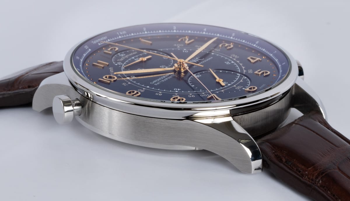 9' Side Shot of Portugieser Chrono Rattrapante 'Boutique Milano'