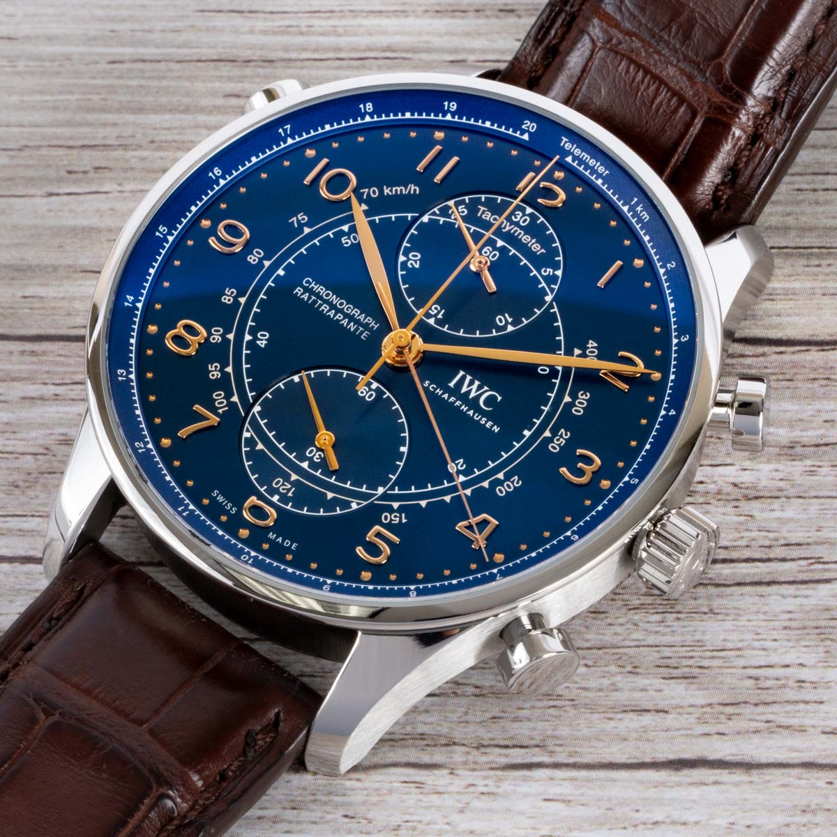 Stylied photo of  of Portugieser Chrono Rattrapante 'Boutique Milano'