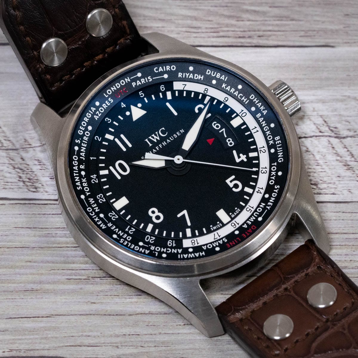 Stylied photo of  of Pilot's World Timer