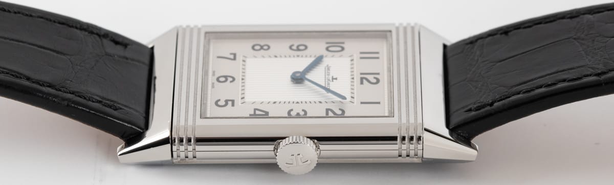 Crown Side Shot of Reverso Ultra Thin