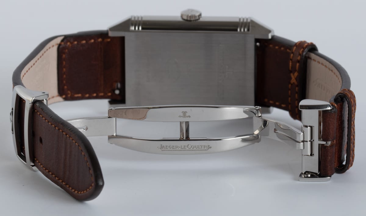 Open Clasp Shot of Reverso Classic Duoface Small Seconds