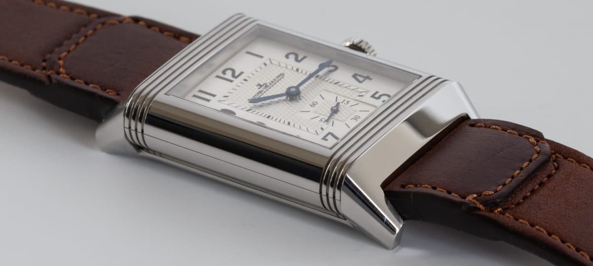9' Side Shot of Reverso Classic Duoface Small Seconds