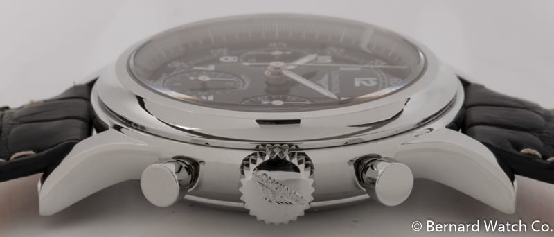 Crown Side Shot of Heritage 1951 Chronograph