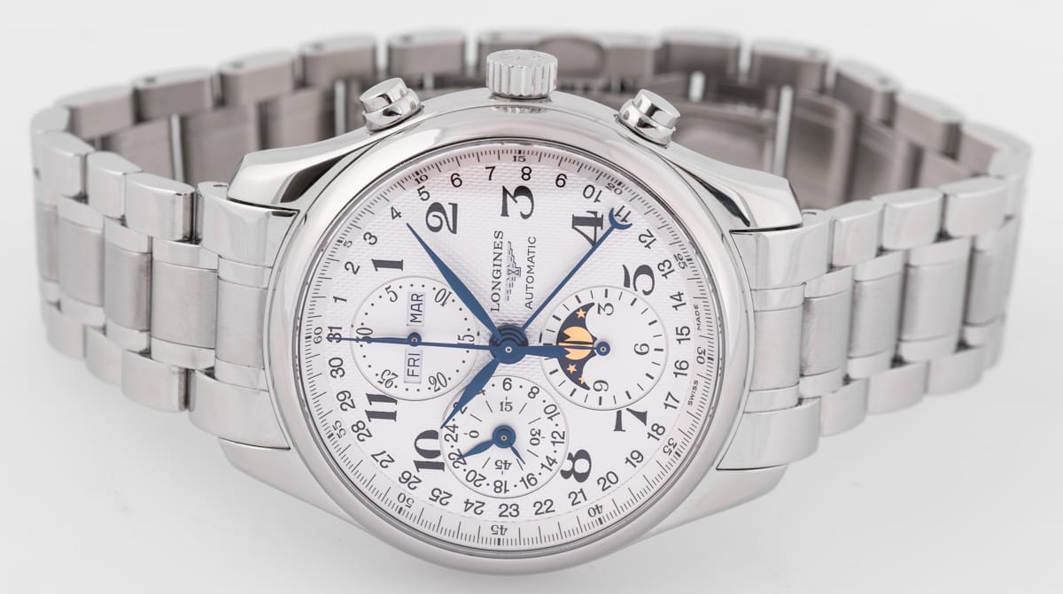 Front View of Master Collection Automatic Chronograph