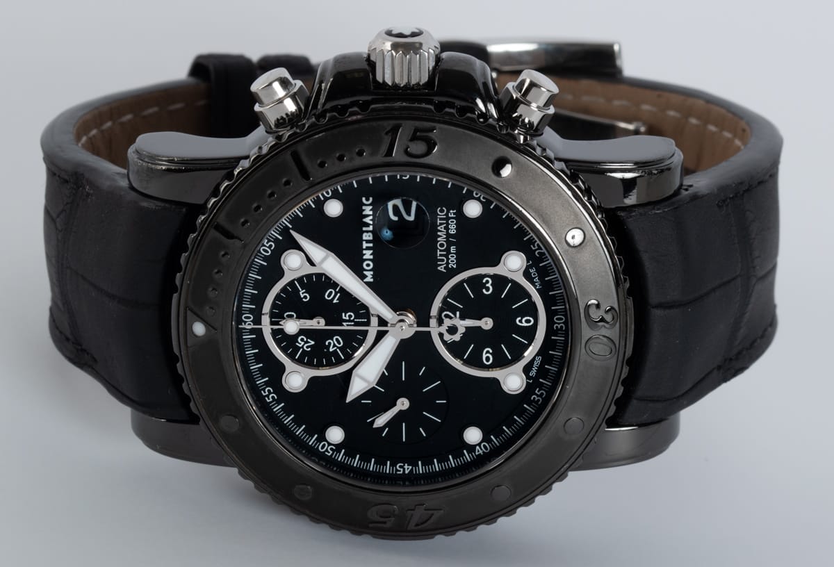 Front View of Sport Chronograph DLC