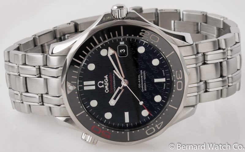 Front View of Seamaster Professional James Bond 50th Anniversary Limited Edition