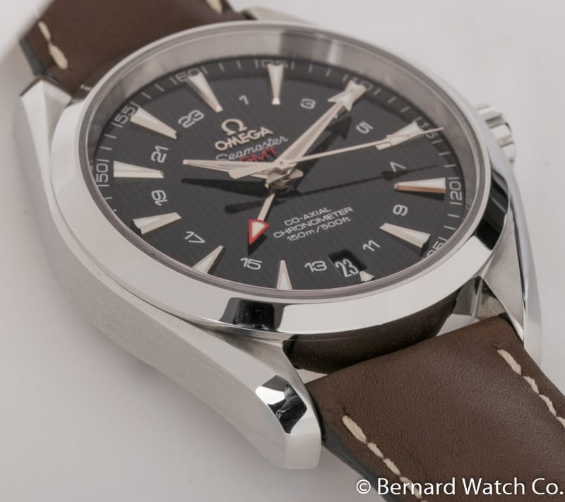 9' Side Shot of Seamaster Aqua Terra GMT 43MM