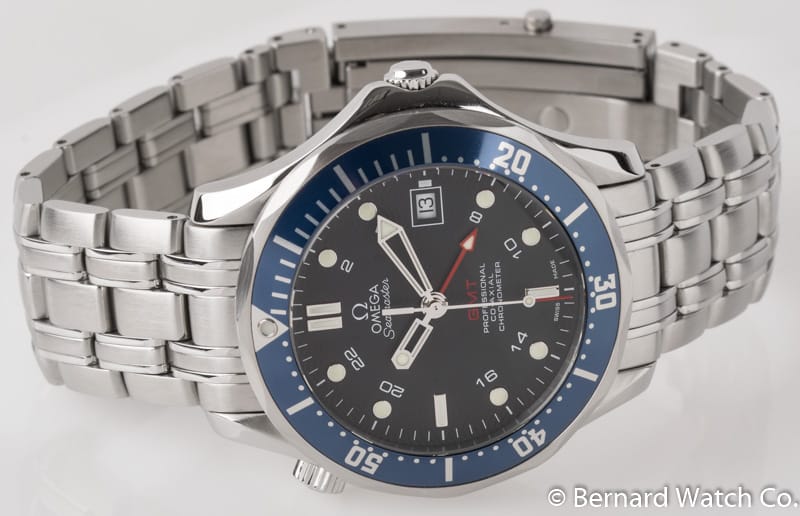 Front View of Seamaster Professional GMT Co-Axial