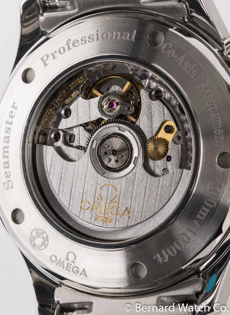 Caseback of Seamaster Professional GMT Co-Axial