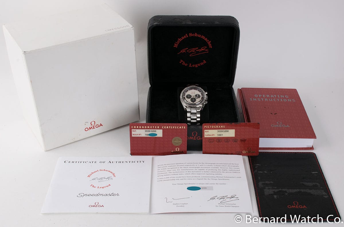 Box / Paper shot of Speedmaster 'The Legend' Limited Edition