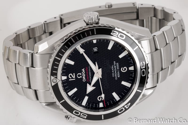 Front View of Seamaster Planet Ocean XL 'Quantum of Solace' Limited Edition