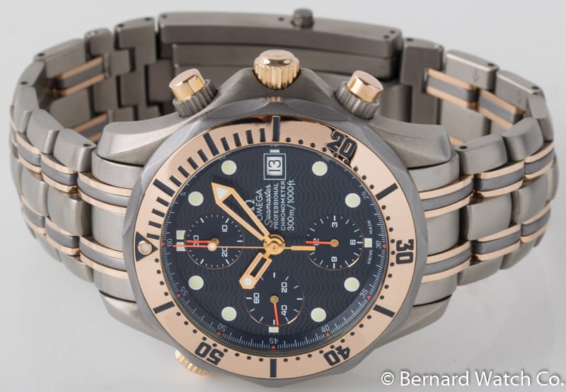 Front View of Seamaster Professional Chronograph