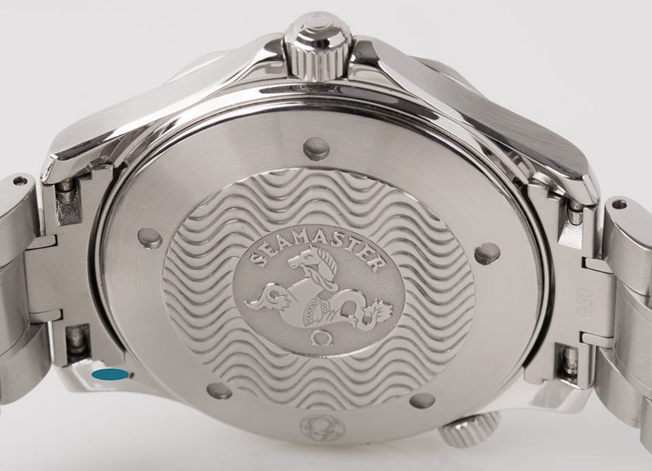 Caseback of Seamaster Professional