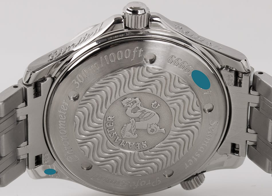 Caseback of Seamaster Professional 'America's Cup'