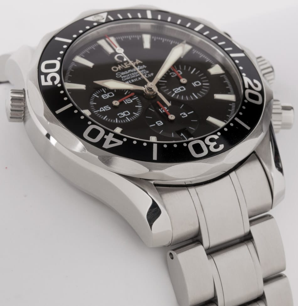 9' Side Shot of Seamaster Pro 'America's Cup' Racing Chrono