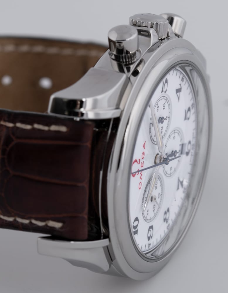 Dial Shot of DeVille Co-Axial Chronograph 'Olympic Edition'