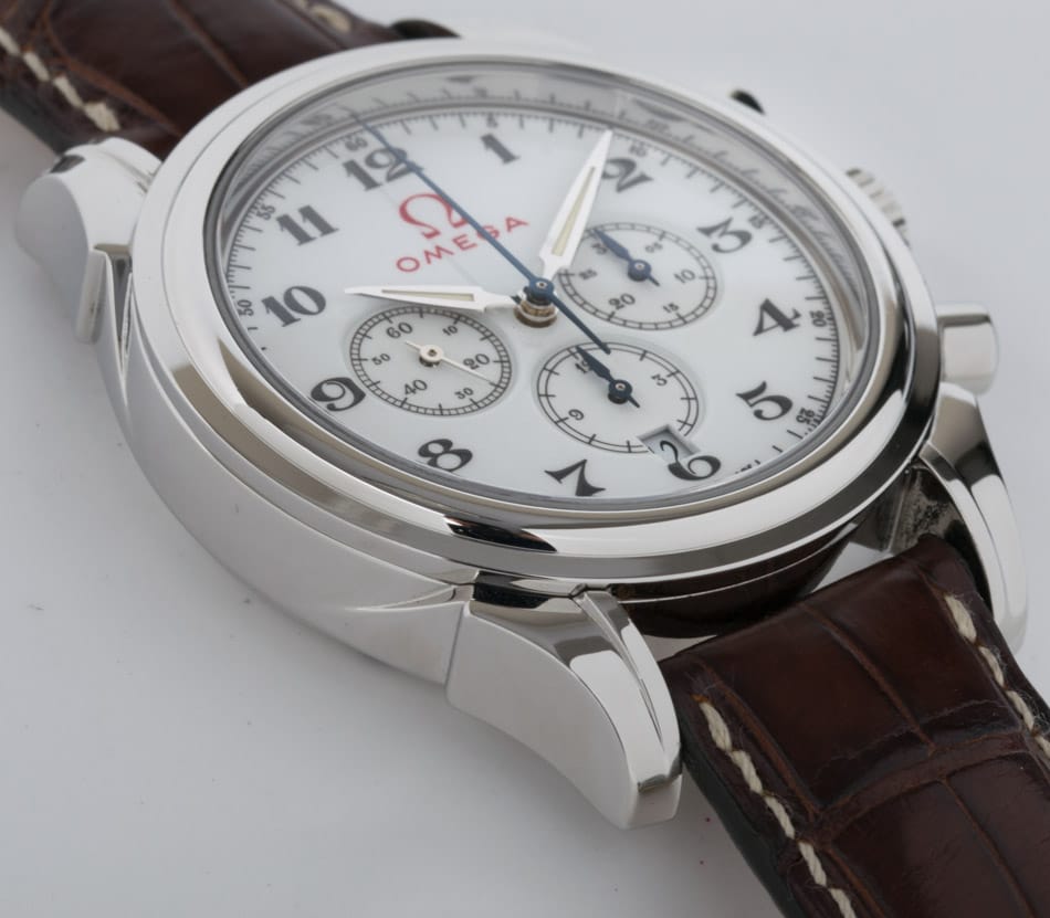 9' Side Shot of DeVille Co-Axial Chronograph 'Olympic Edition'