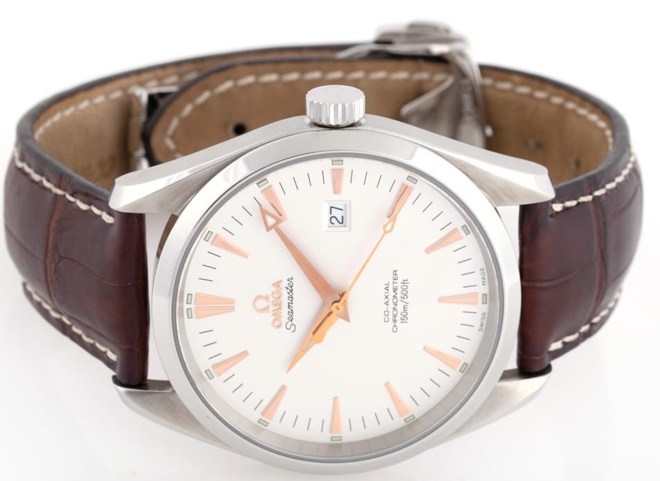 Front View of Seamaster Aqua Terra