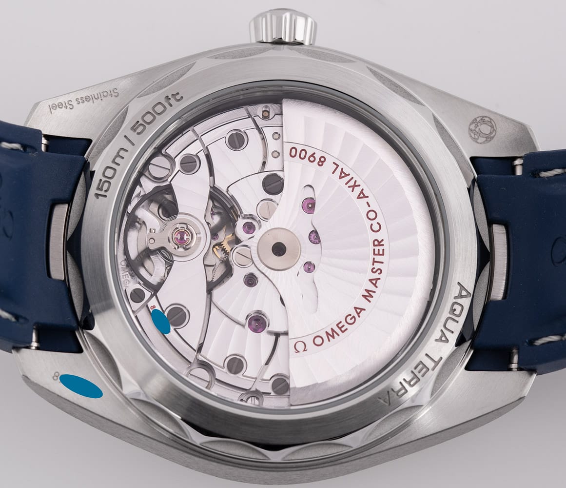 Caseback of Seamaster Aqua Terra 41MM