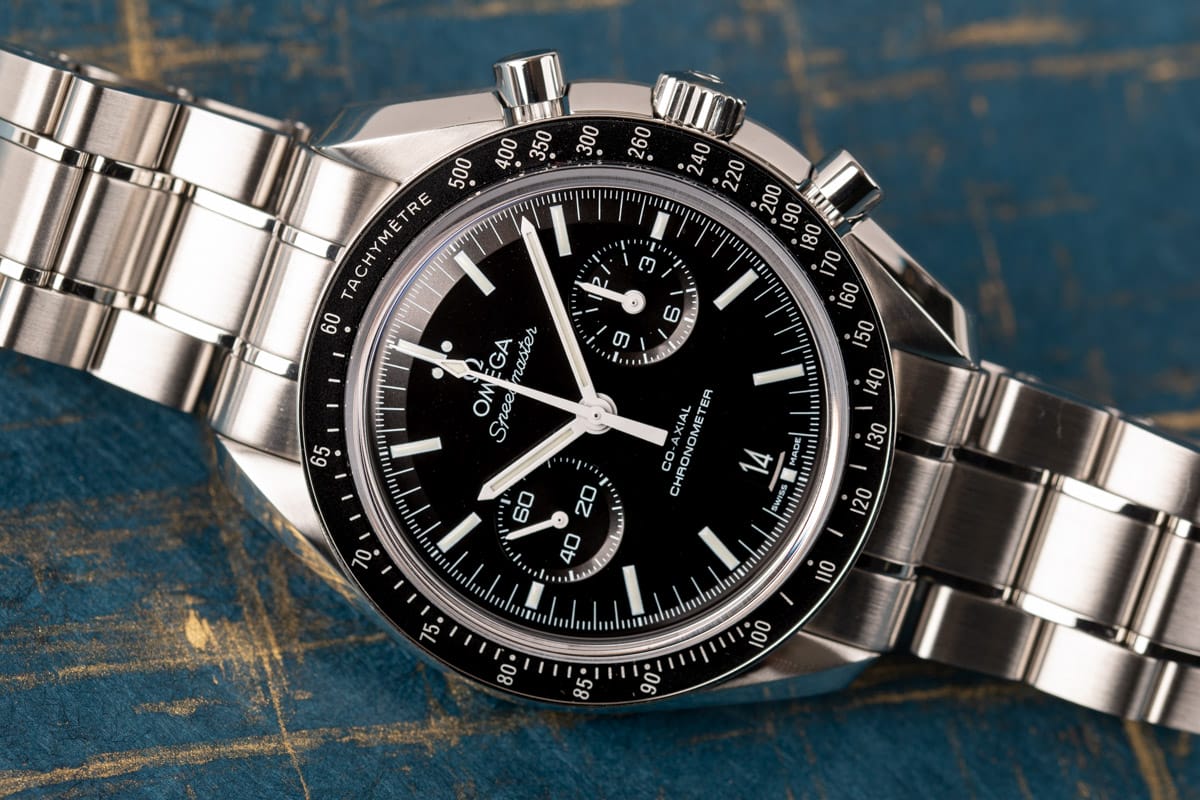 Extra Shot of Speedmaster Moonwatch Co-Axial Chronograph