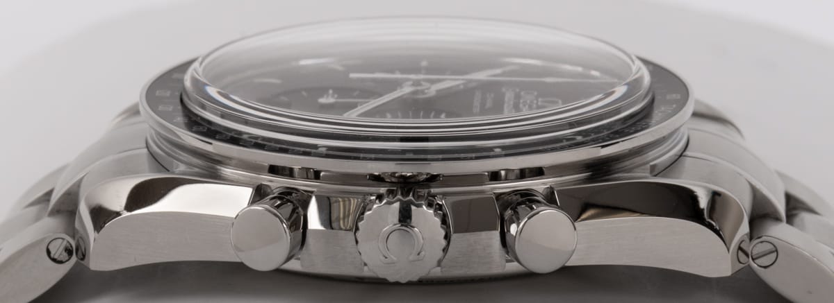 Crown Side Shot of Speedmaster Moonwatch Automatic