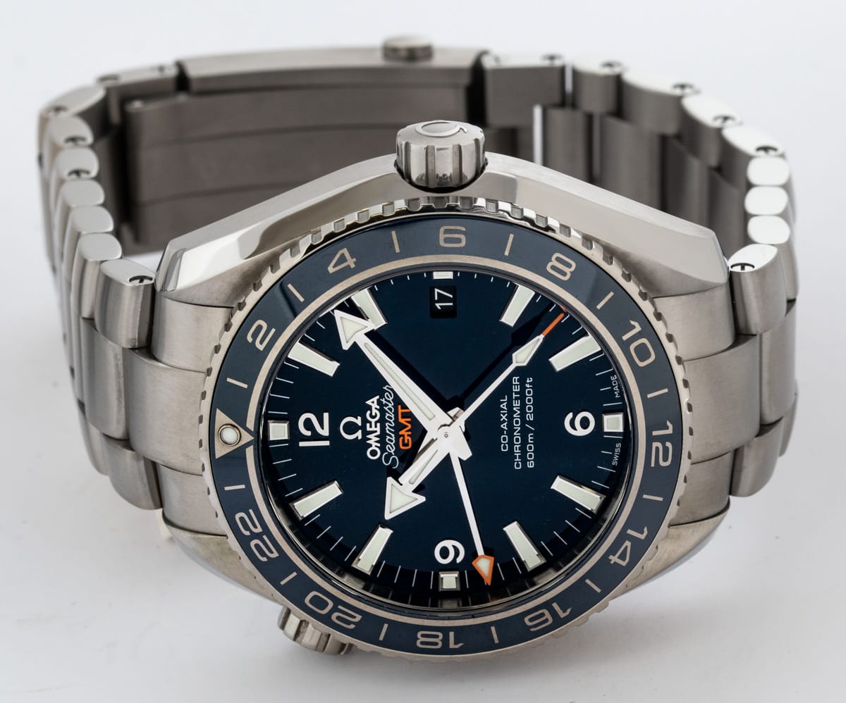 Front View of Seamaster Planet Ocean GMT
