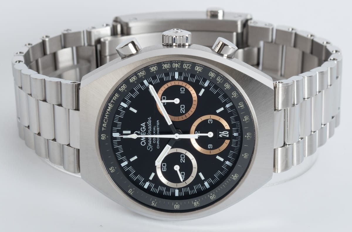 Front View of Speedmaster Olympic Games Rio 2016