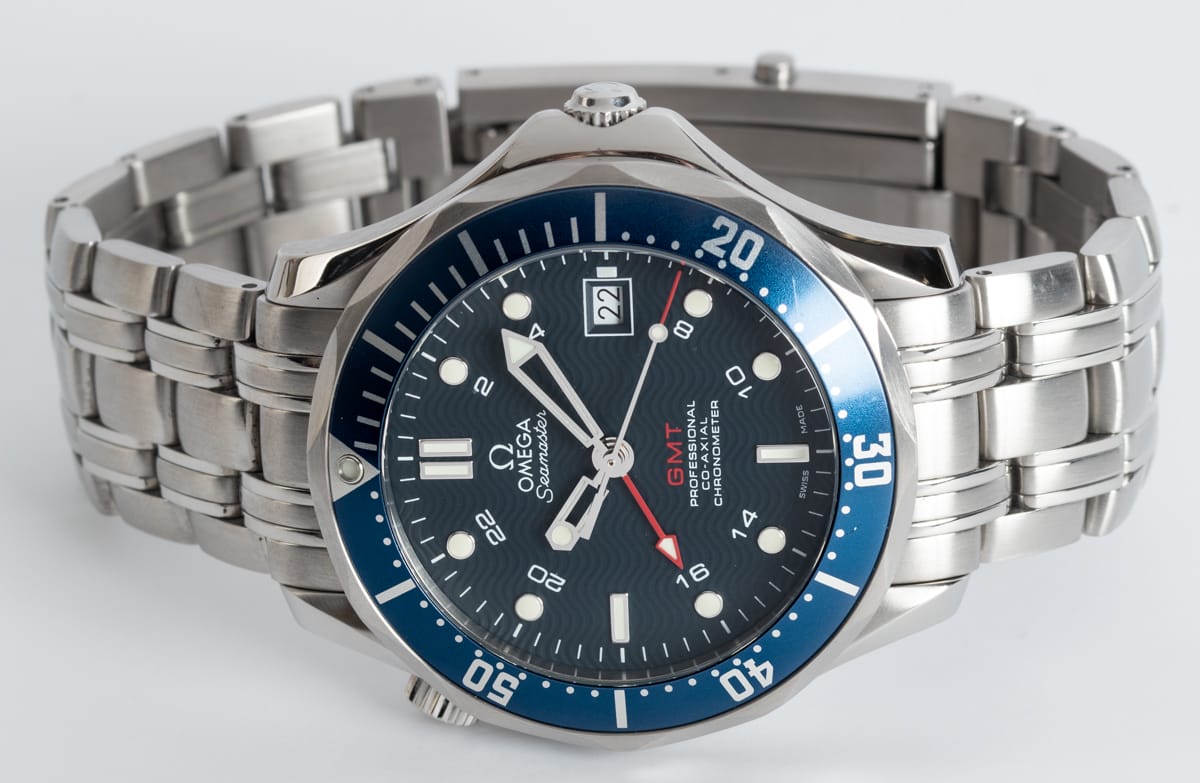 Front View of Seamaster Professional GMT Co-Axial
