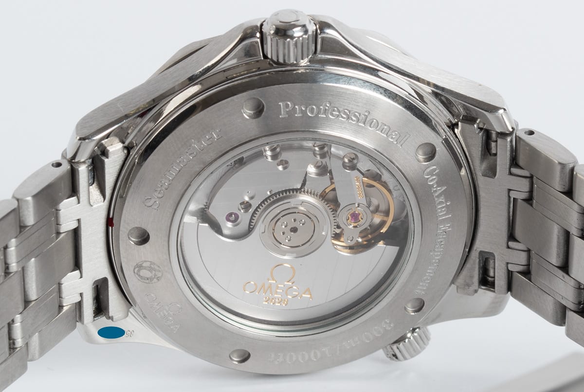 Caseback of Seamaster Professional GMT Co-Axial