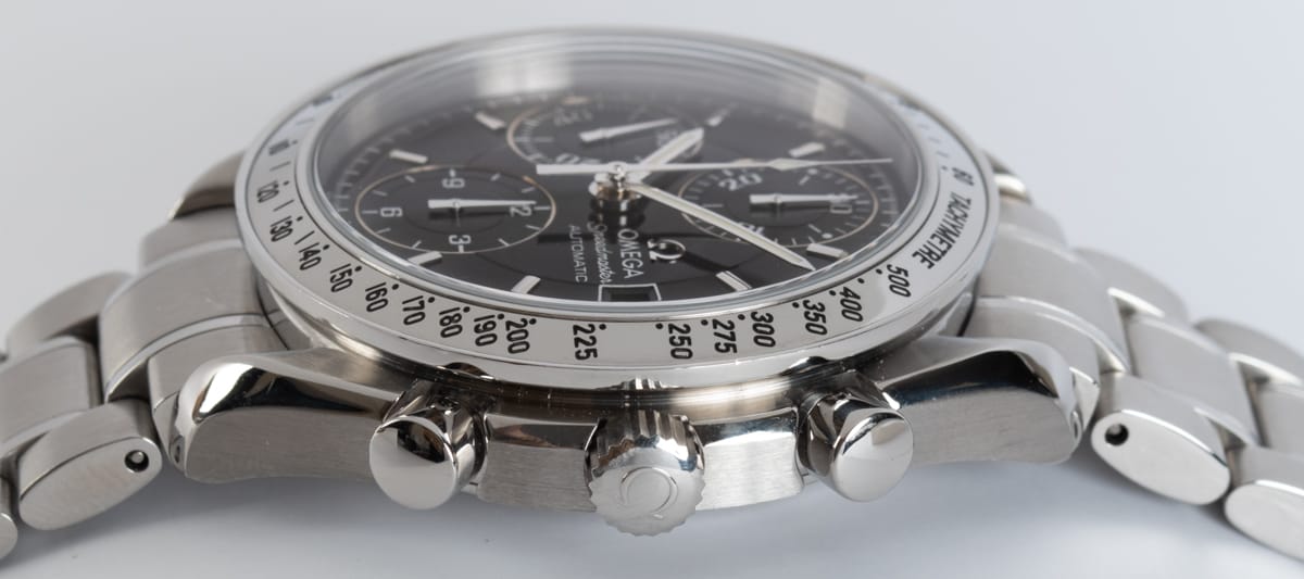 Crown Side Shot of Speedmaster Date