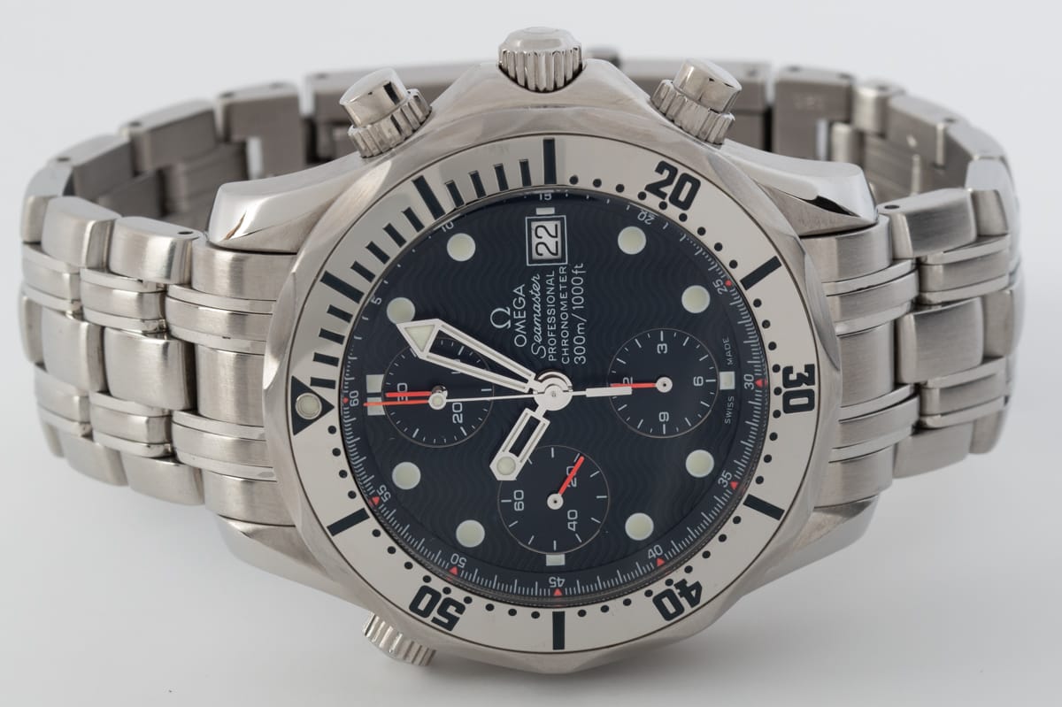 Front View of Seamaster Professional Chronograph