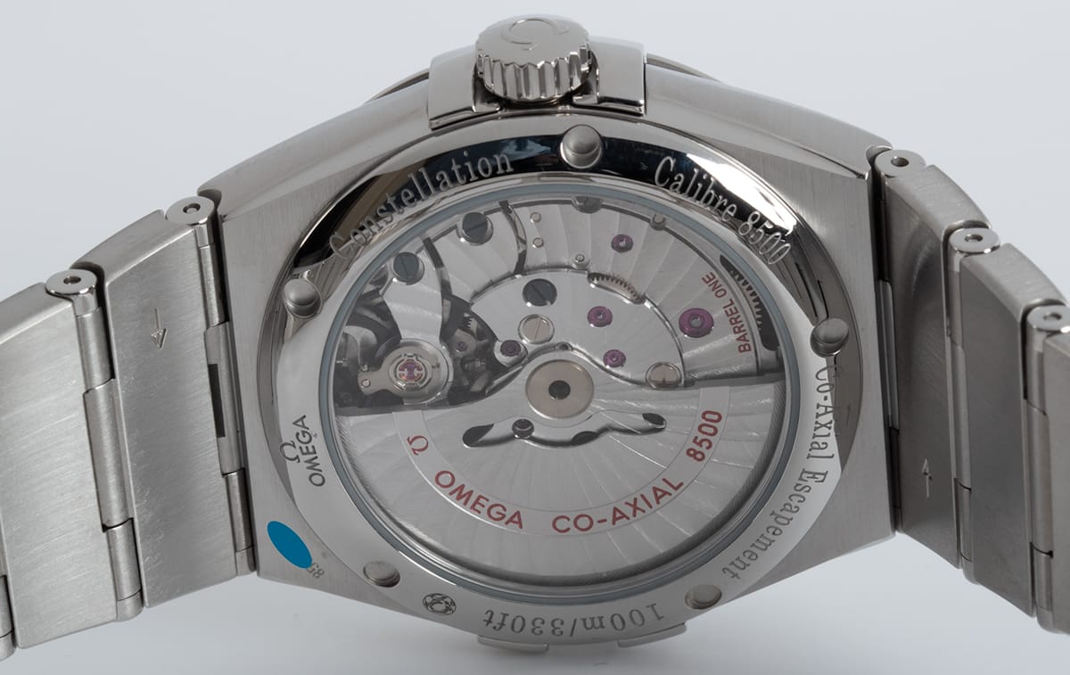 Caseback of Constellation Co-Axial 38MM