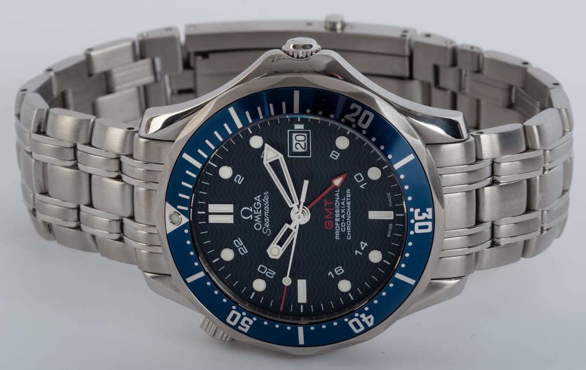 Front View of Seamaster Professional GMT Co-Axial