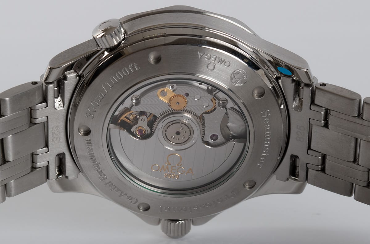 Caseback of Seamaster Professional GMT Co-Axial