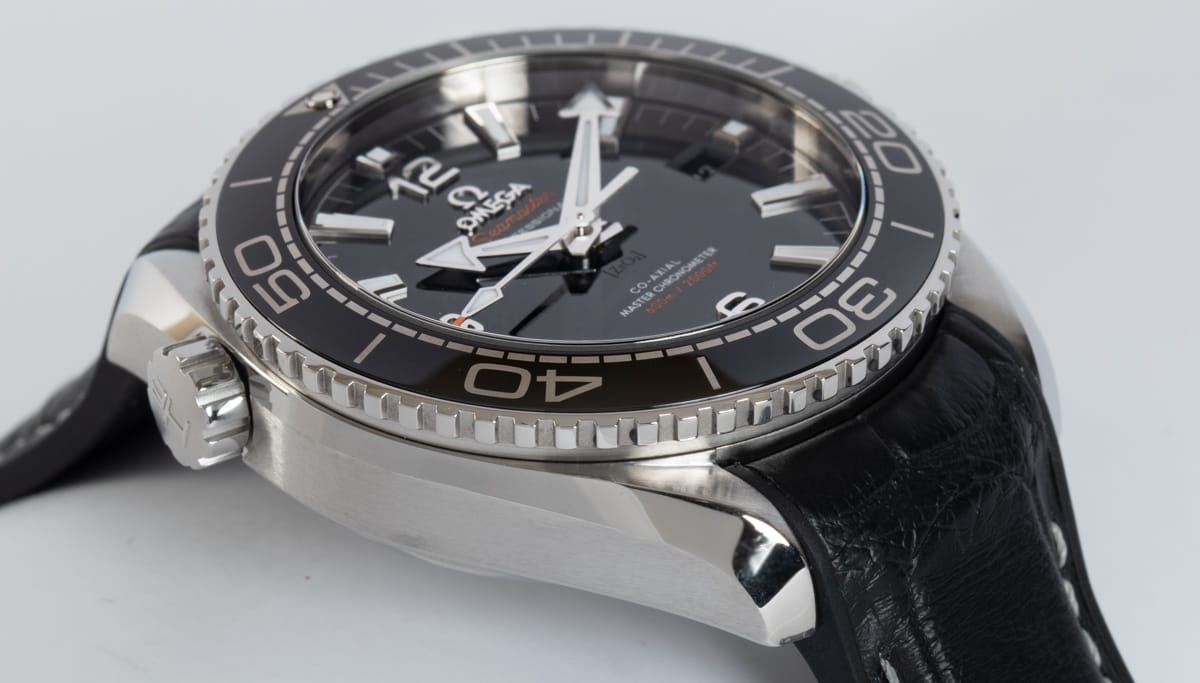 9' Side Shot of Seamaster Planet Ocean Master Chronometer