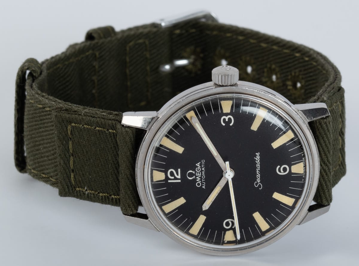 Front View of Seamaster Military Vintage