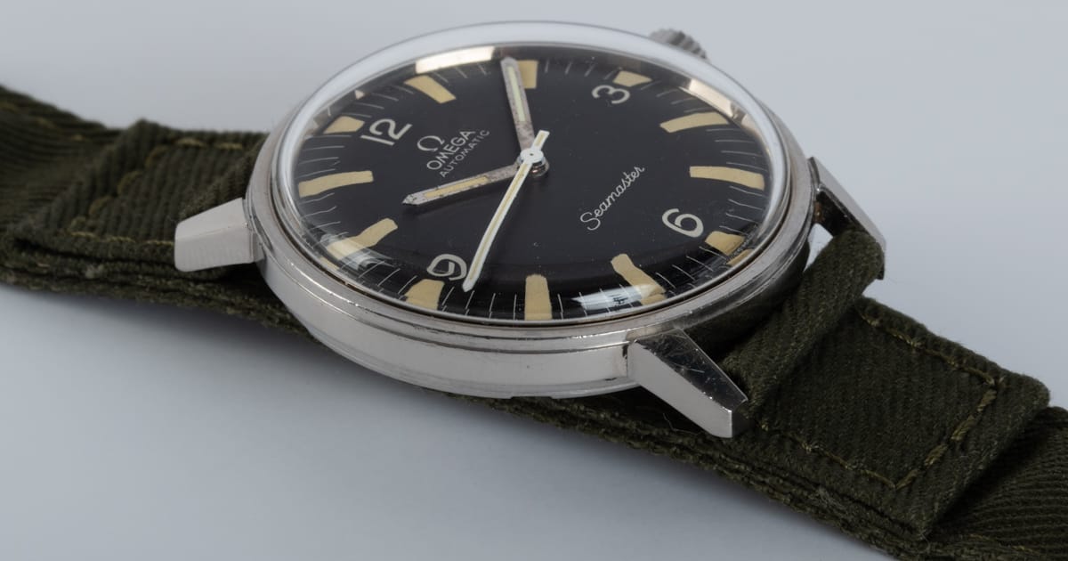 9' Side Shot of Seamaster Military Vintage