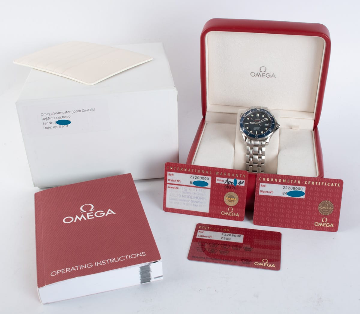 Box / Paper shot of Seamaster Professional Co-Axial