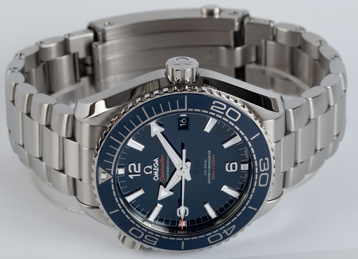 Front View of Seamaster Planet Ocean Master 43.5MM