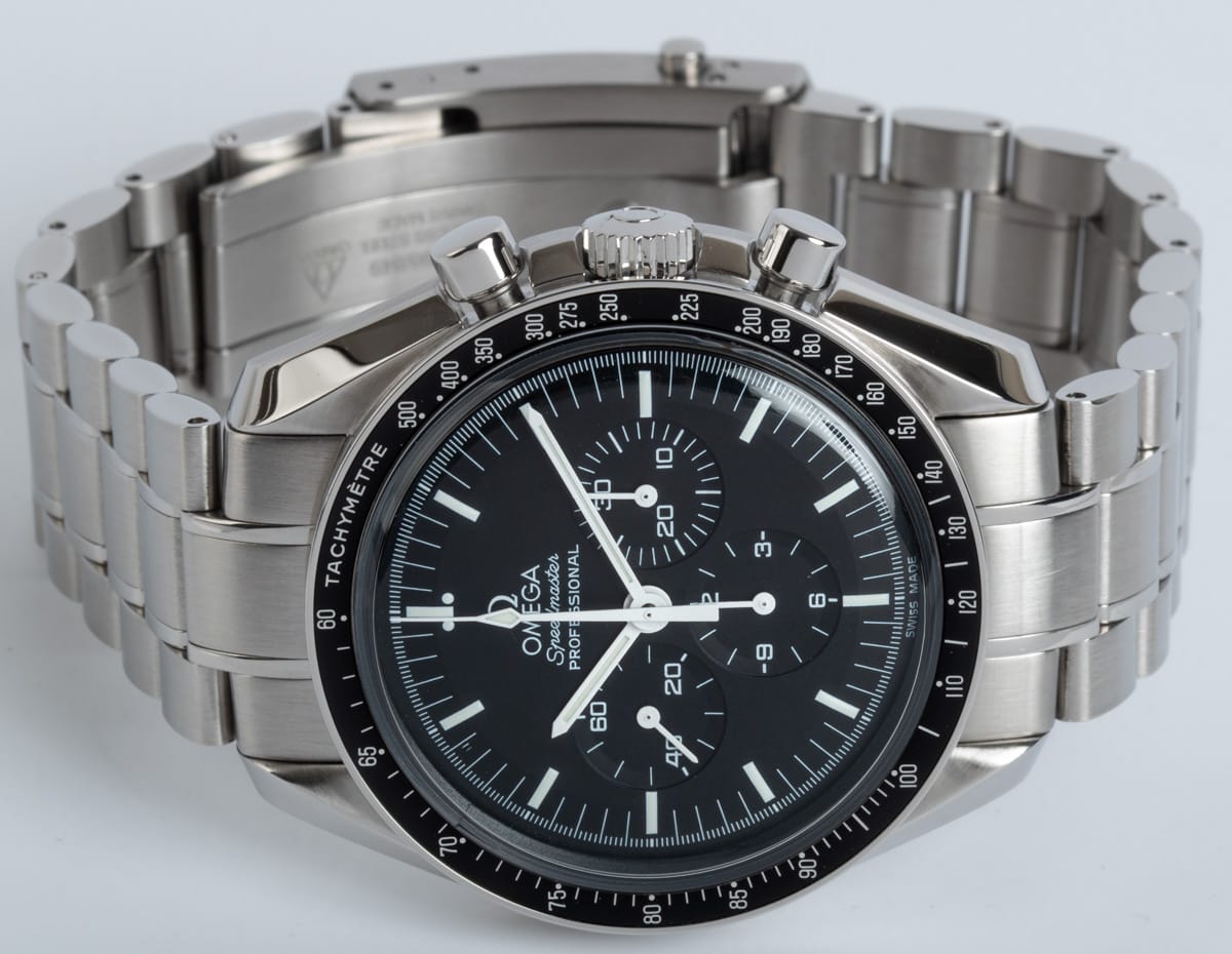 Front View of Speedmaster Moonwatch