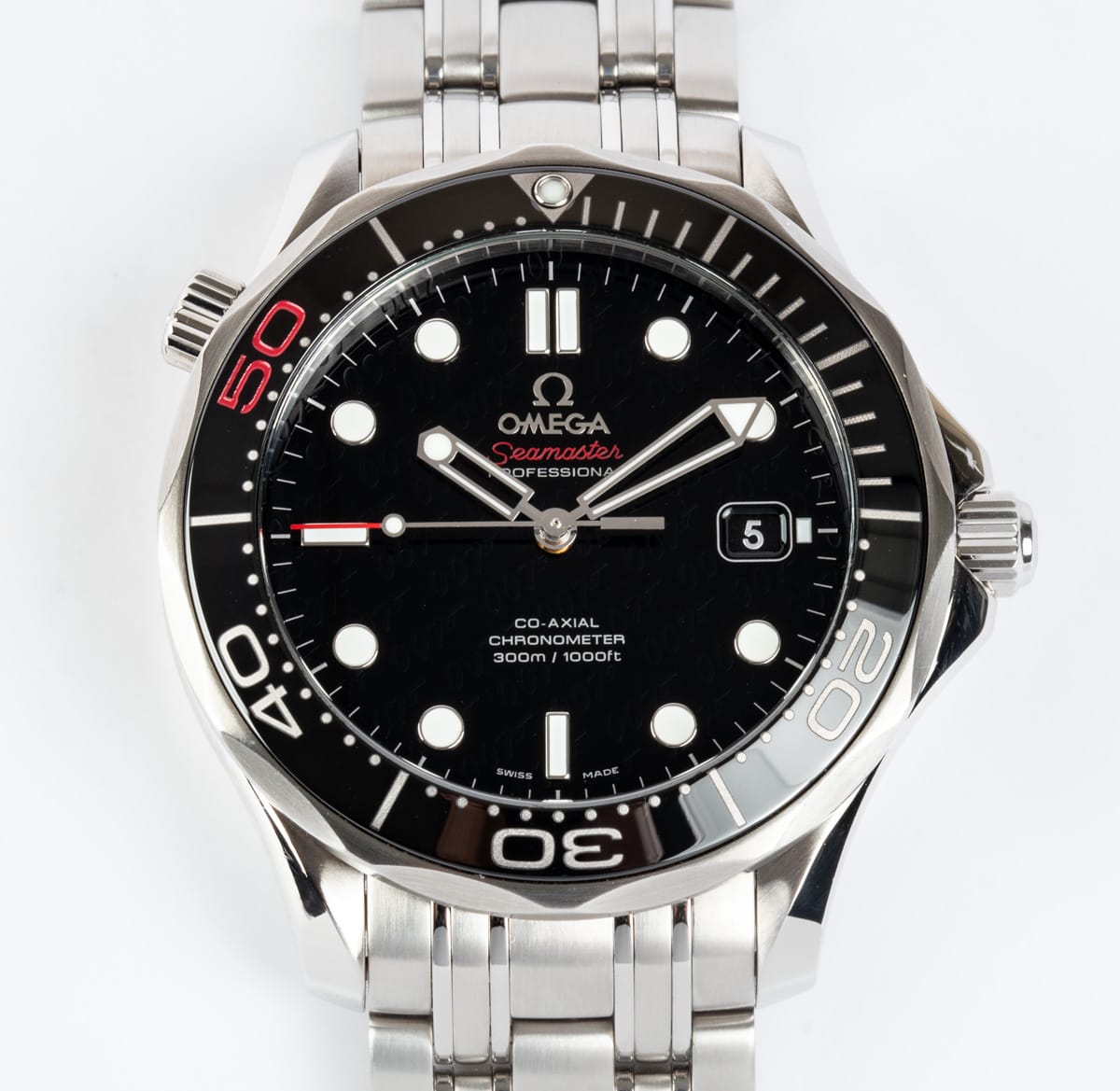 Front Shot  of Seamaster Professional James Bond 50th Anniversary Limited Edition